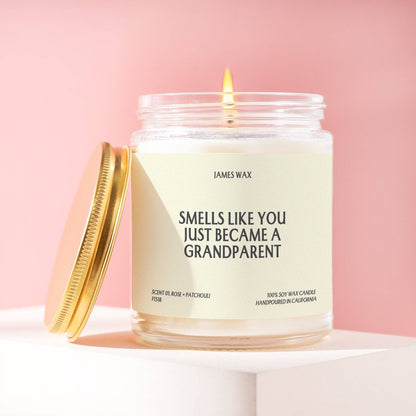 New Grandparent Candle