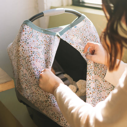 Muslin Car Seat Canopy