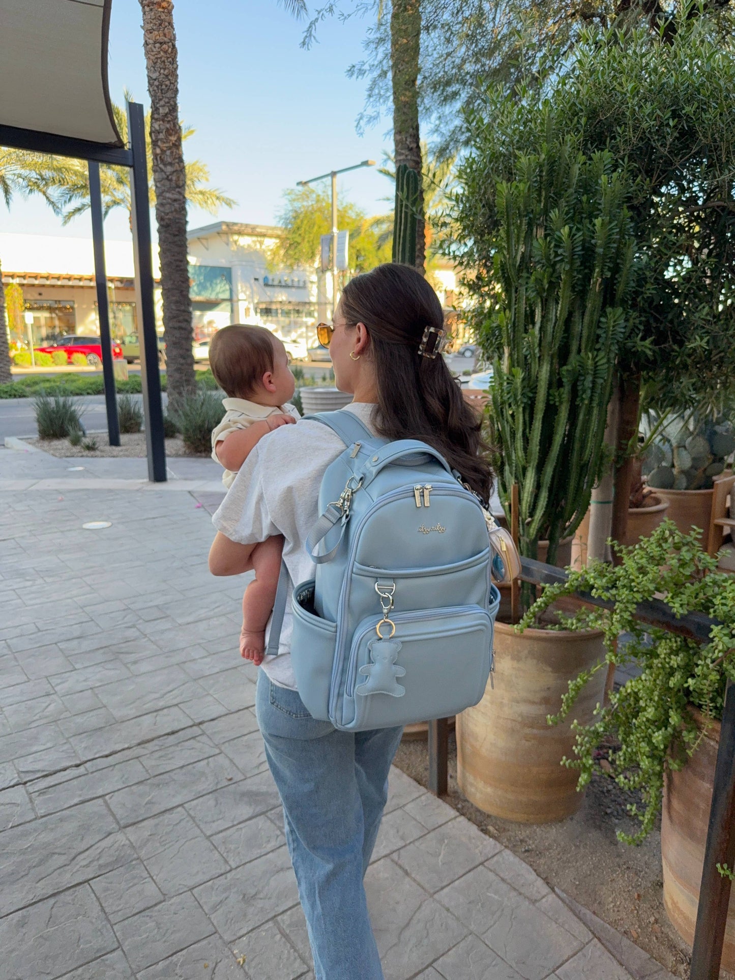 Teddy Blue Boss Plus™ Diaper Bag