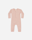 Ribbed Jumpsuit - Rose