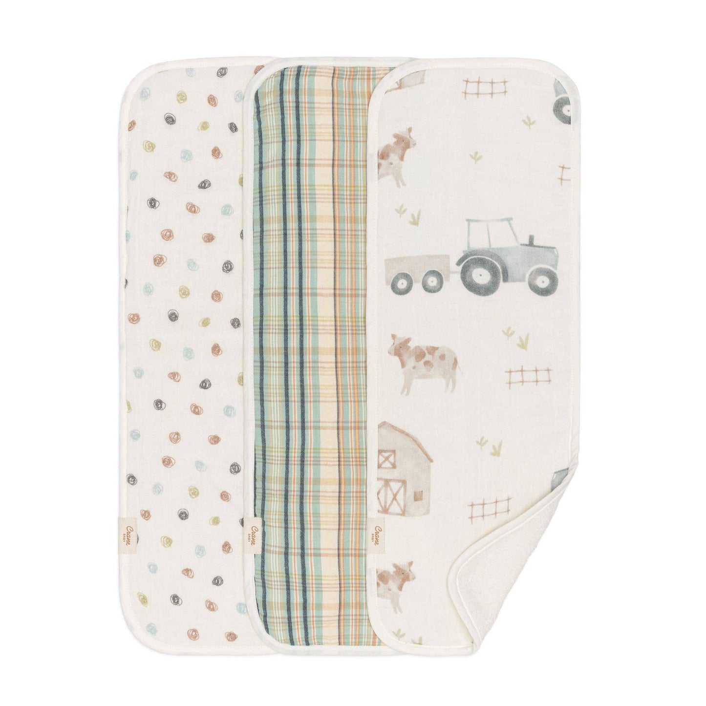 Burp Cloth Set - Farmhouse
