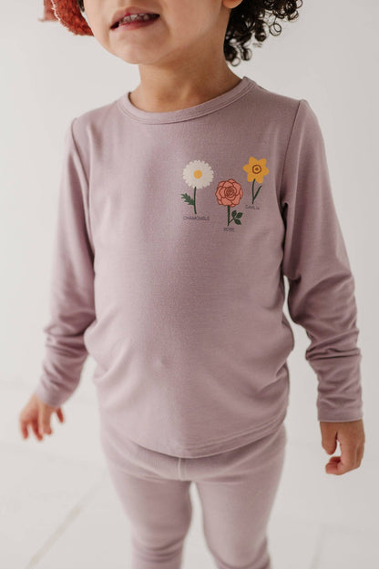 Girl's Long Sleeve Tee Bamboo