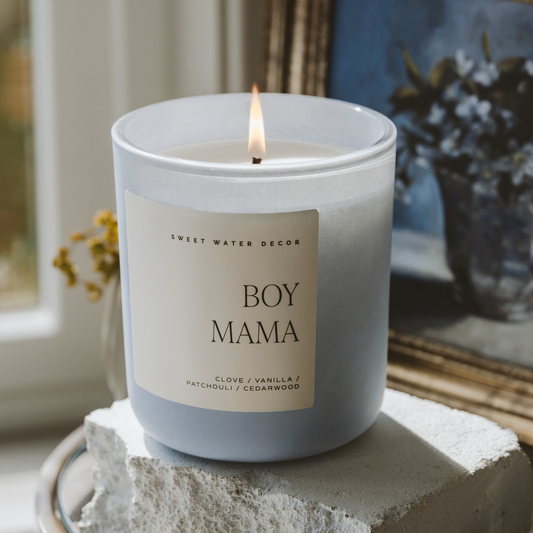 15 oz Soy Candle - Boy Mama