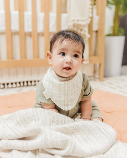 Muslin Bib Set - Willow