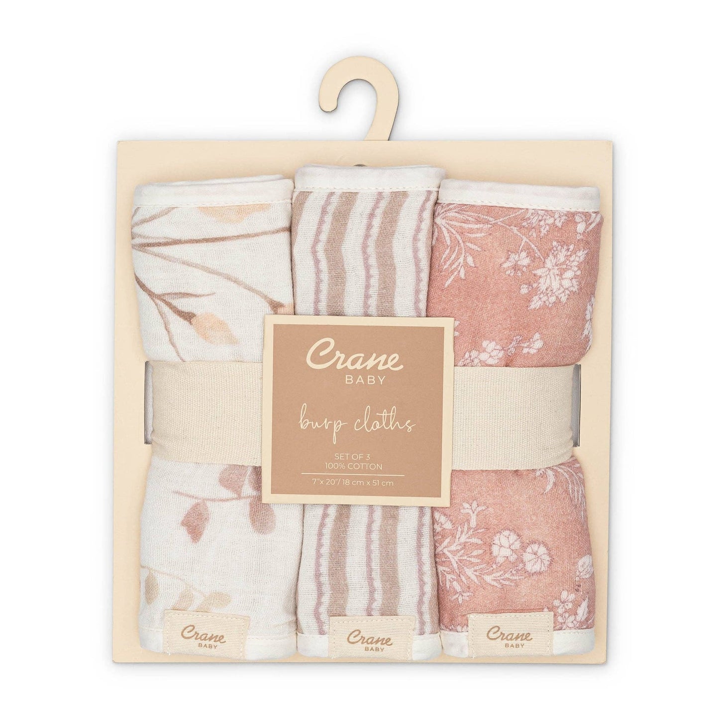 Burp Cloth Set - Violet