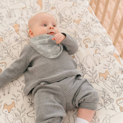 Fitted Crib Sheet - Ezra