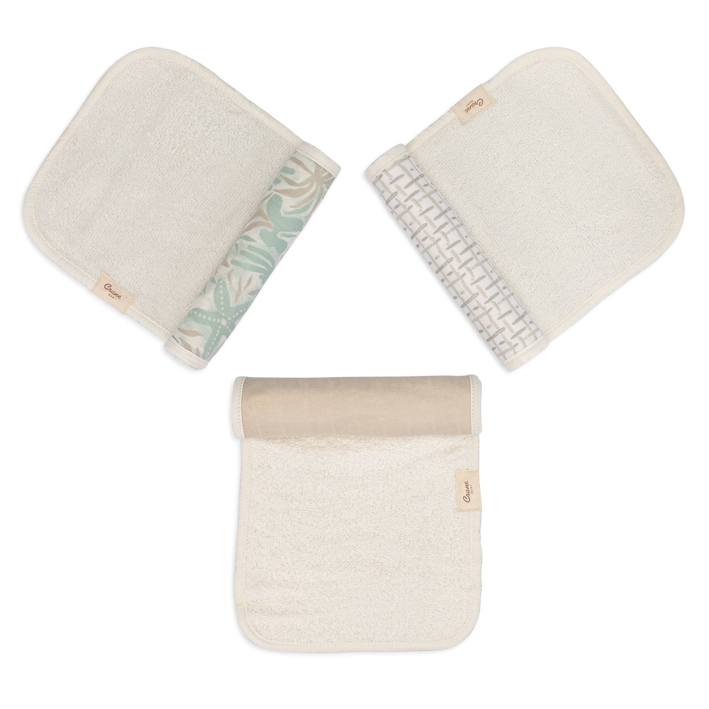 Burp Cloth Set - Cove