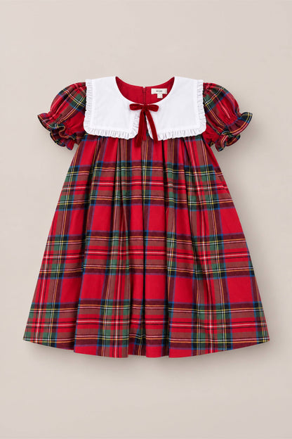 Emery Dress in Holiday Plaid