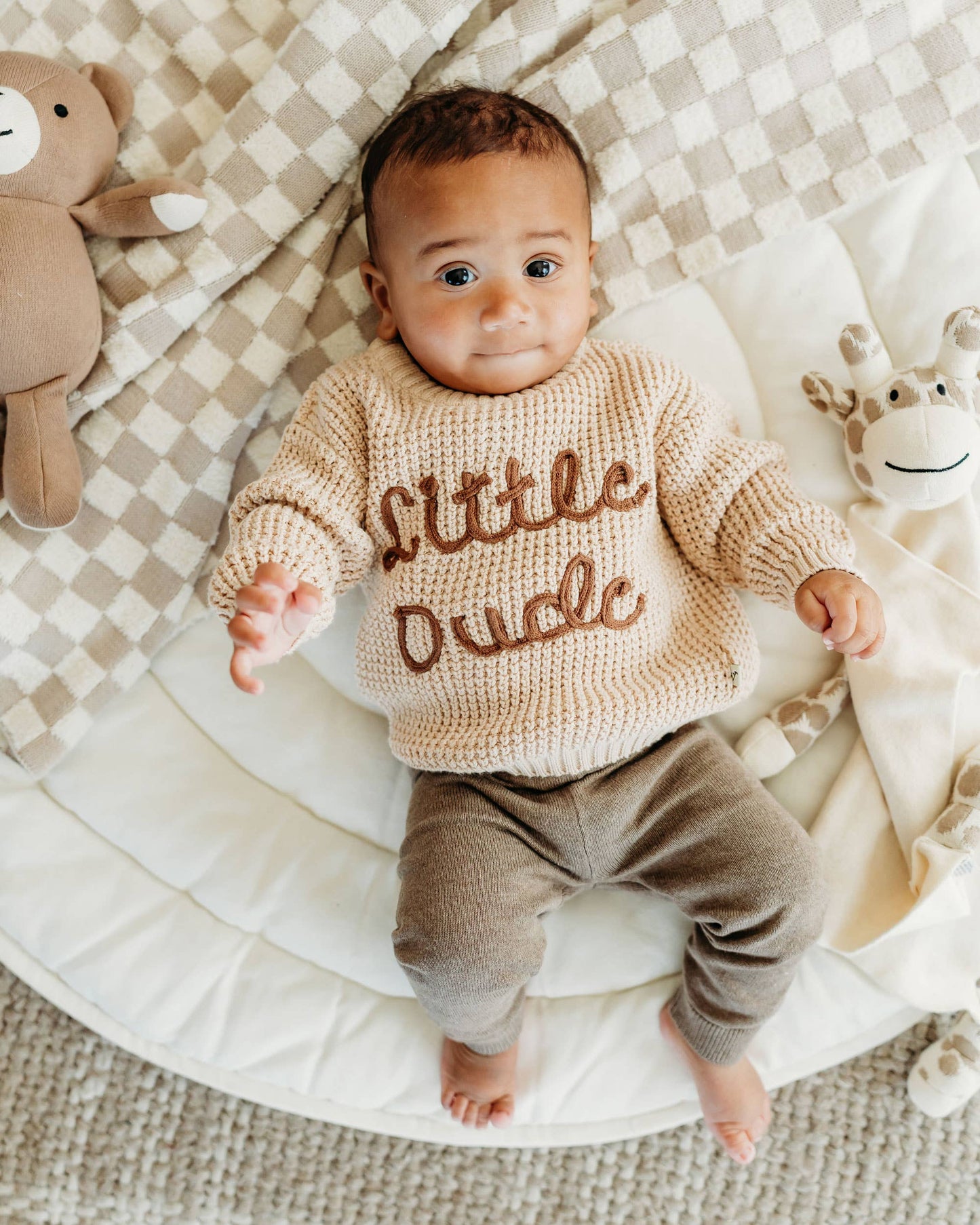 Little Dude Knit Sweater