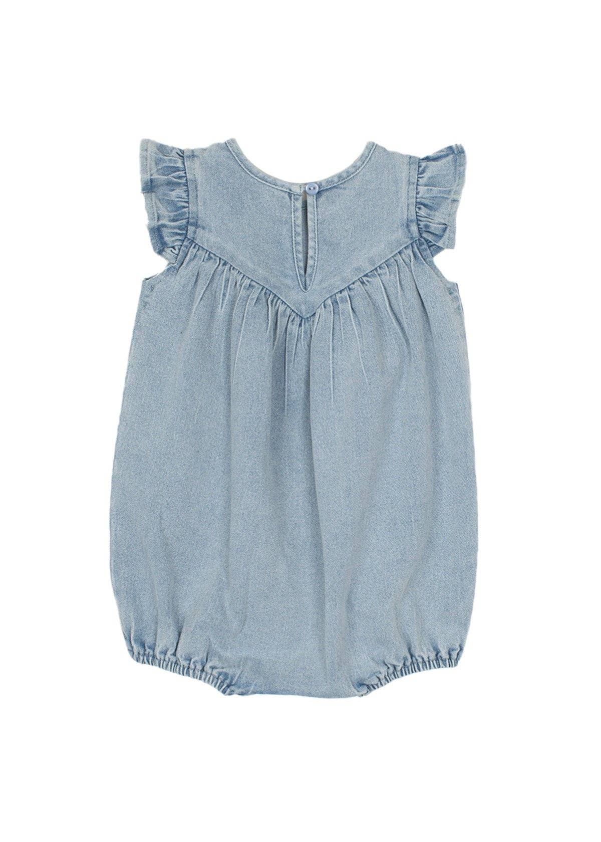 Blue Baby Romper
