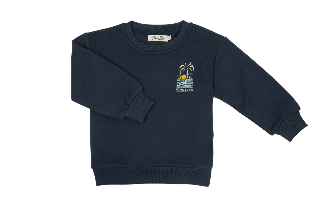 Graphic Sweatshirt On a Beach
