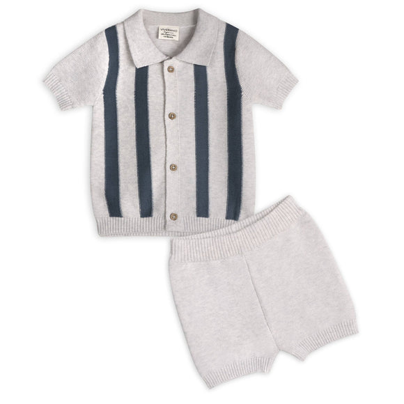 Viverano - Stripe Knit Set Organic
