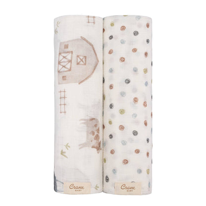 Muslin Swaddle Set - Farmhouse