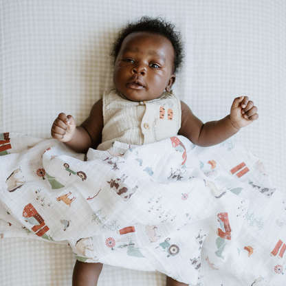 Cotton Muslin Swaddle 3 Pack