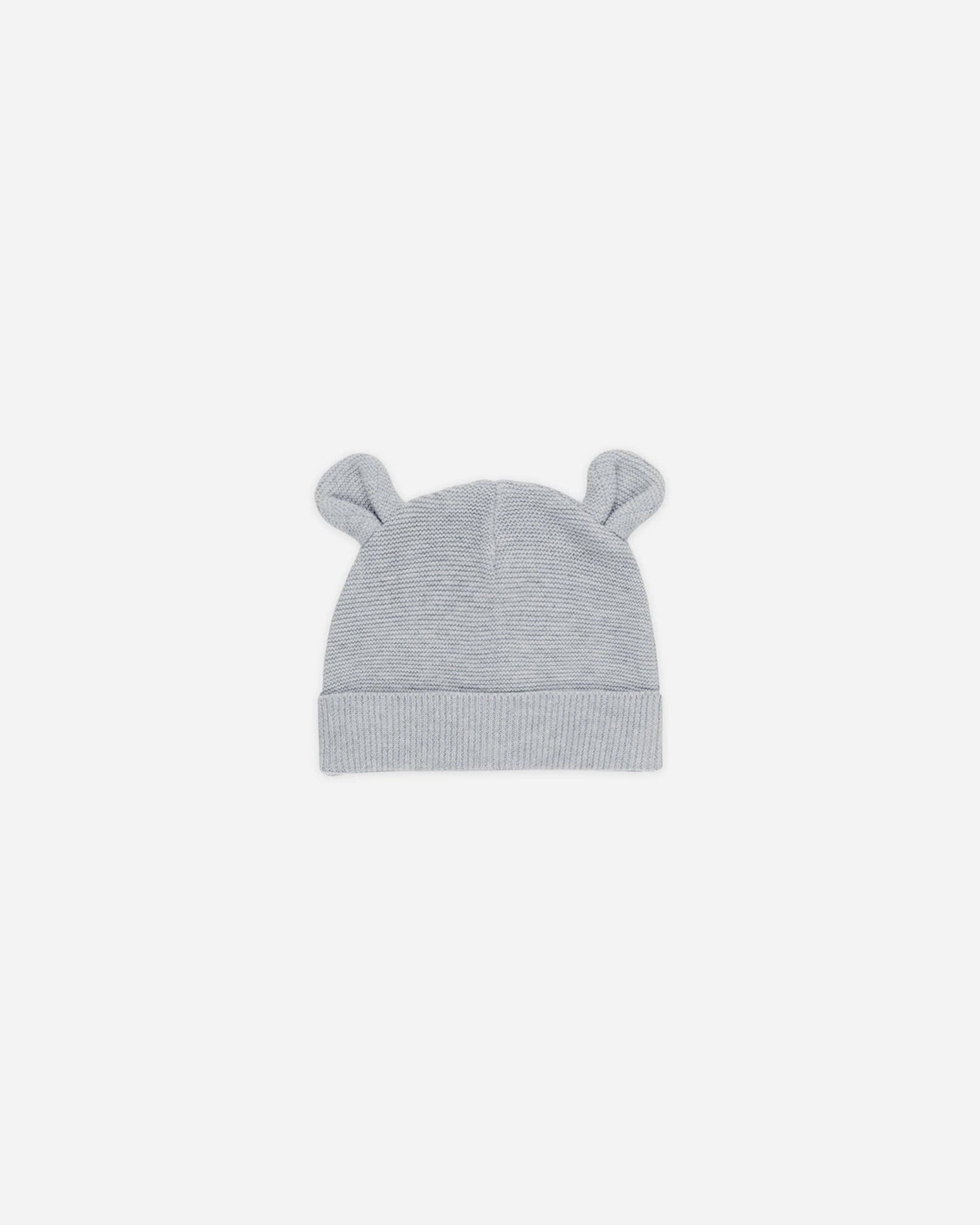 Bear Beanie Dusty Blue