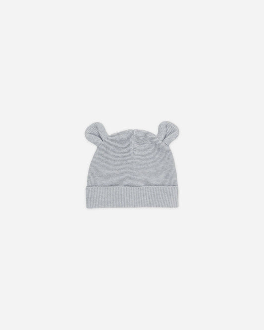 Bear Beanie Dusty Blue
