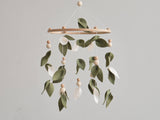 ChilDreams - Baby Forest Mobile, Green Floral Nursery Mobile Shower Gift
