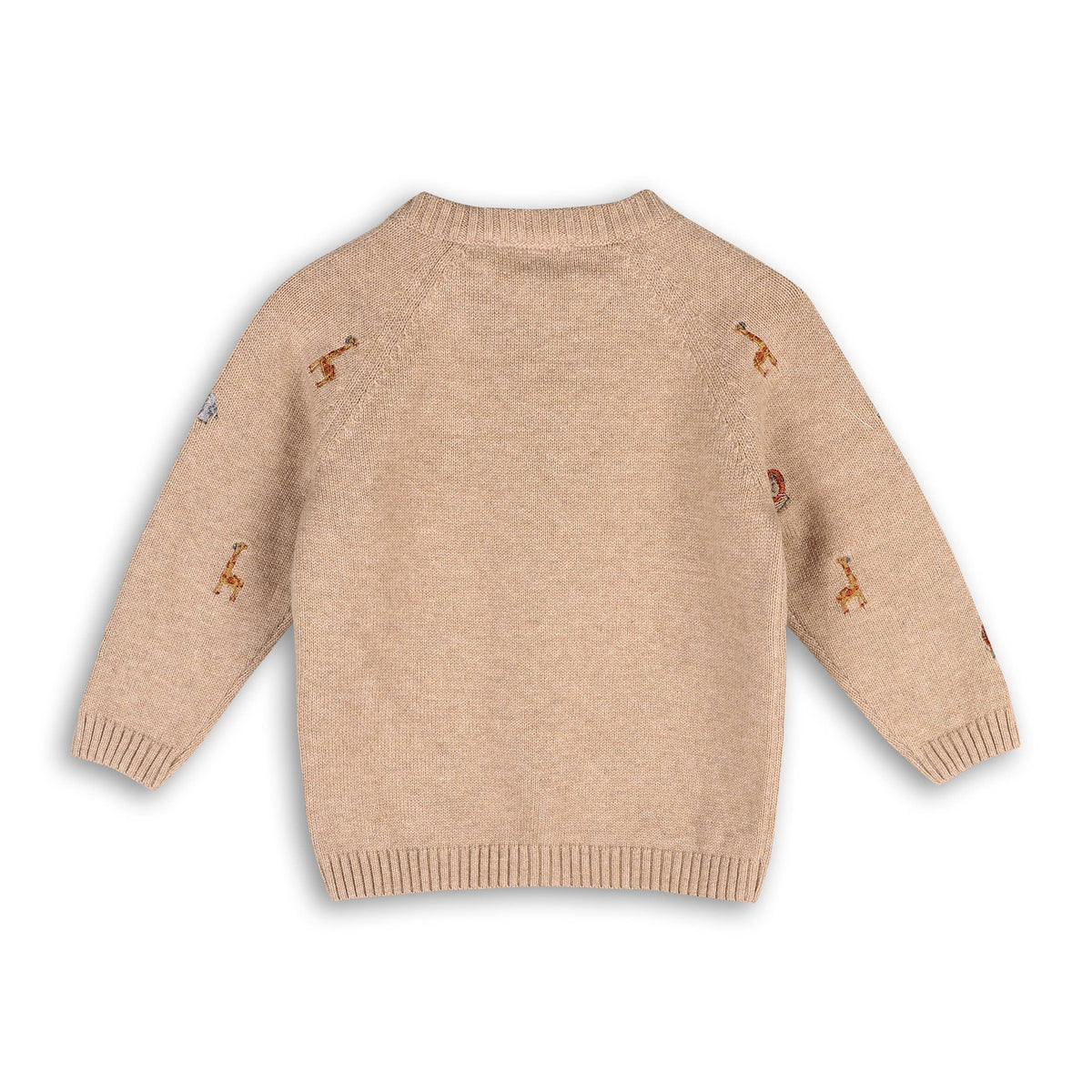 Oat Baby Sweater - Safari