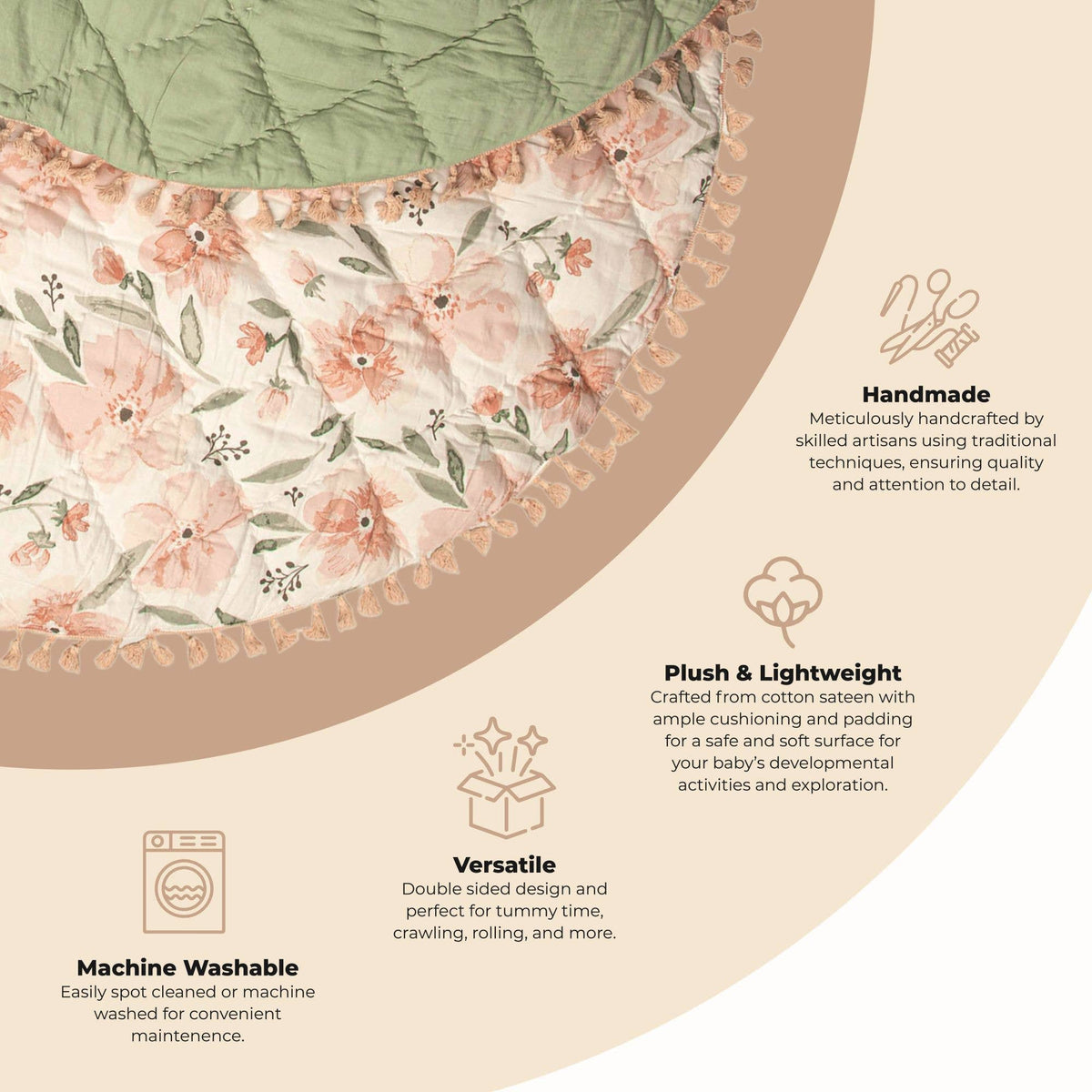 Quilted Playmat - Parker