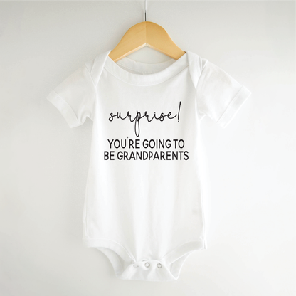 Surprise Grandparents Onesie