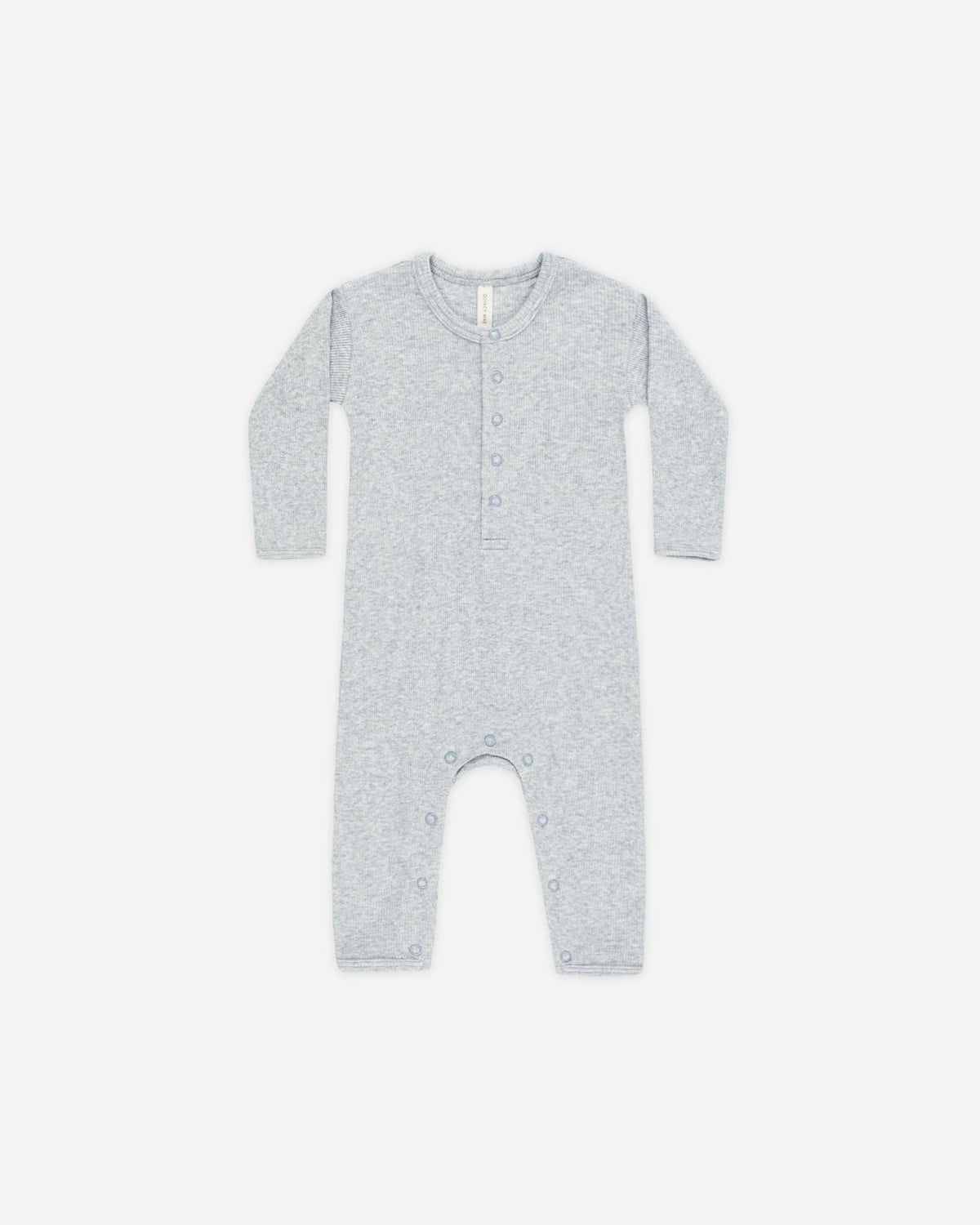 Ribbed Jumpsuit - Dusty Blue