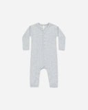 Ribbed Jumpsuit - Dusty Blue