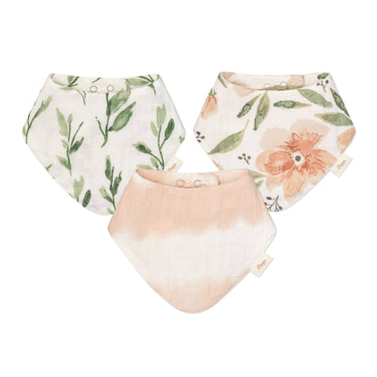 Muslin Bib Set - Parker