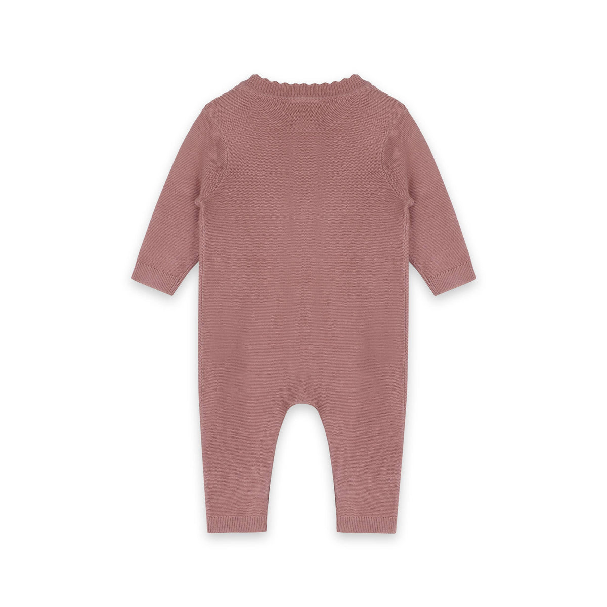 Chunky Knit Jumpsuit - Mauve