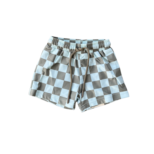 Swim Shorts - Checker
