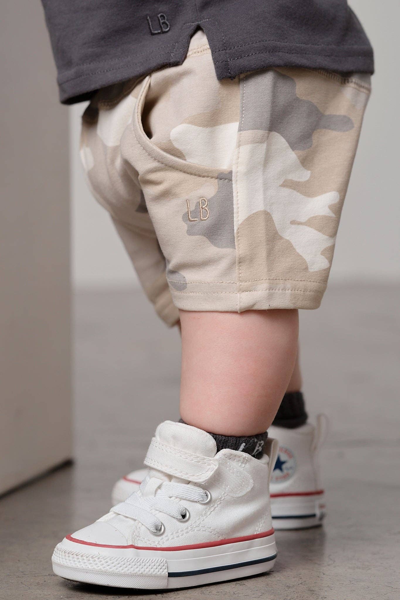 Harem Short - Faded Camo