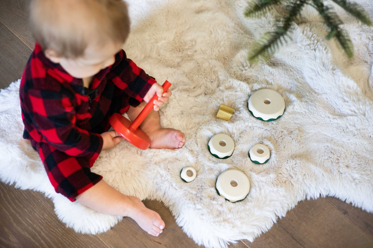 Christmas Tree Stacking Toy, Baby & Toddlers Montessori Gift