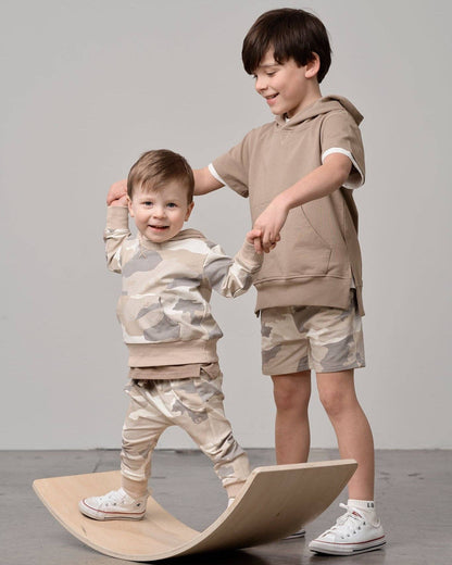Harem Short - Faded Camo