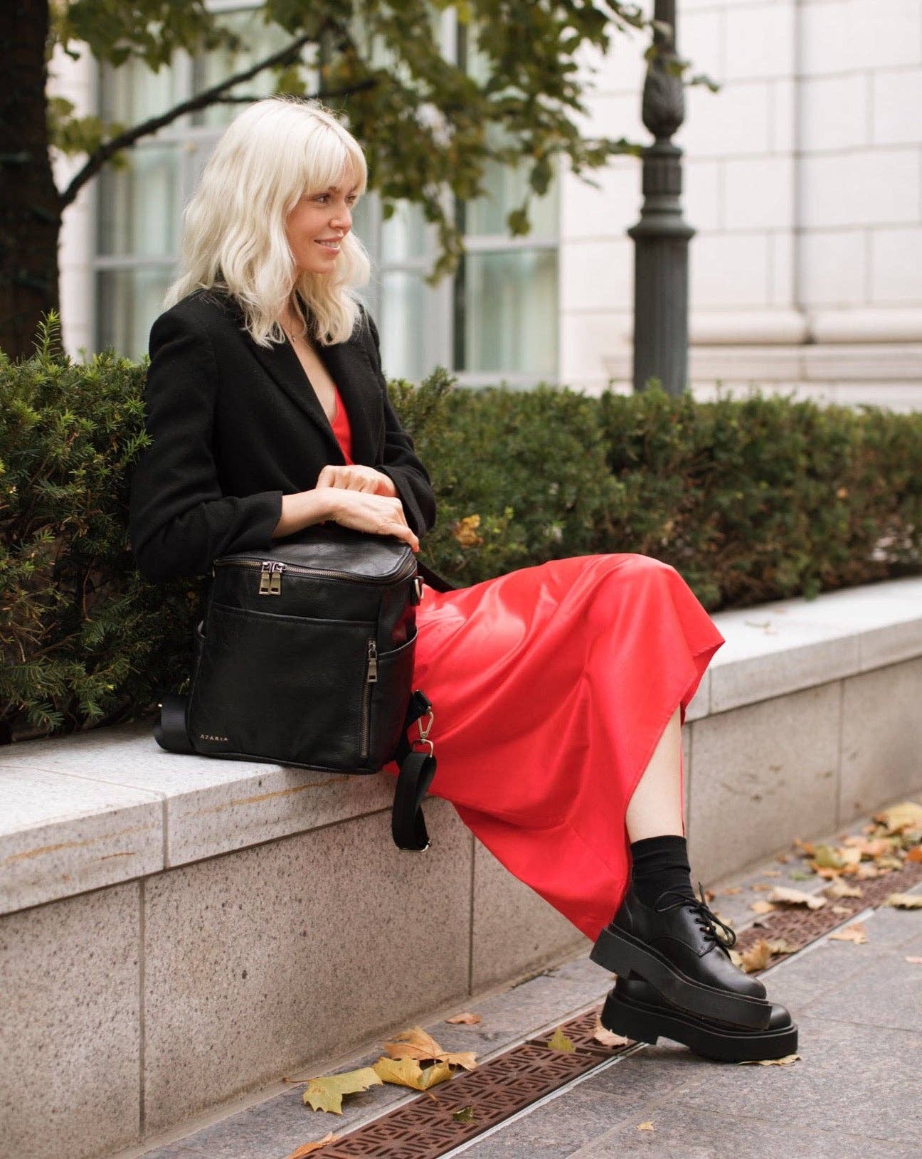 La Mère Vegan Leather Backpack Petite