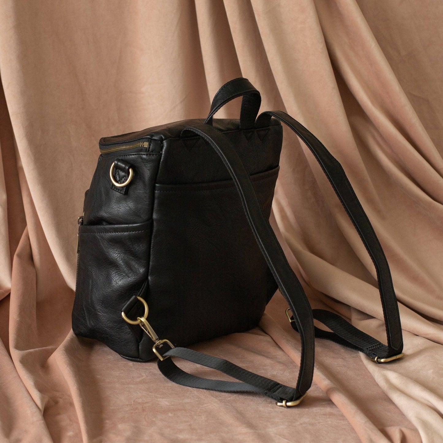 La Mère Vegan Leather Backpack Petite