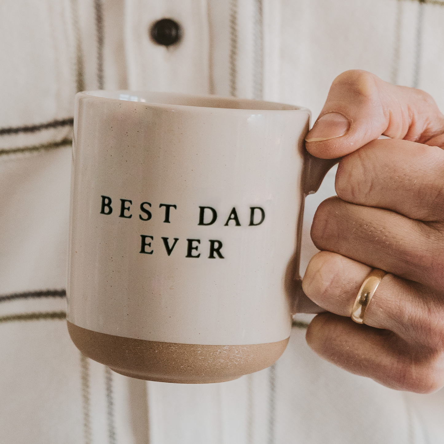 Stoneware Coffee Mug - Best Dad Ever