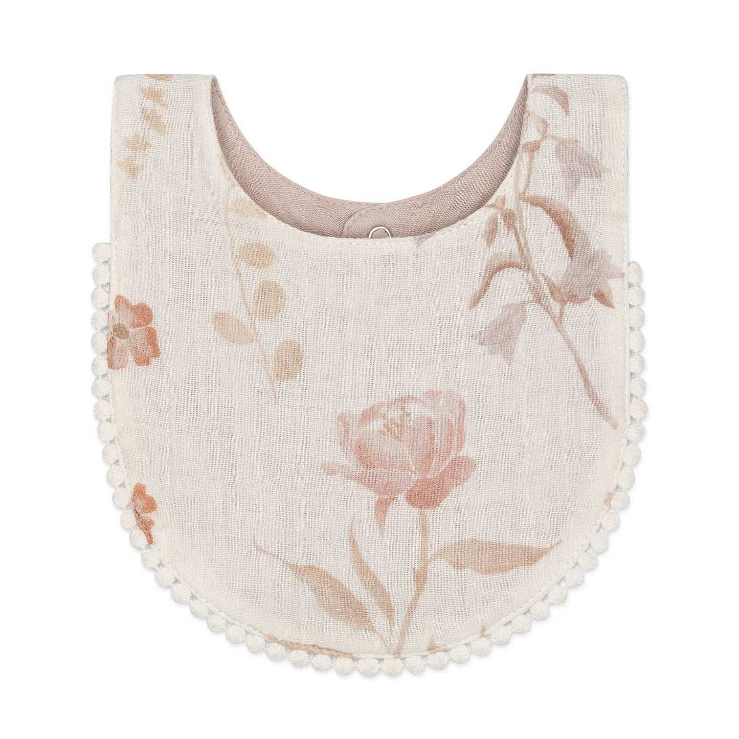 Muslin Bib Set - Violet