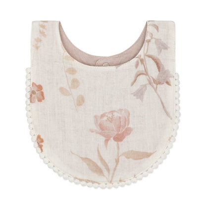 Muslin Bib Set - Violet