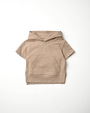 Short Sleeve Hoodie - Driftwood