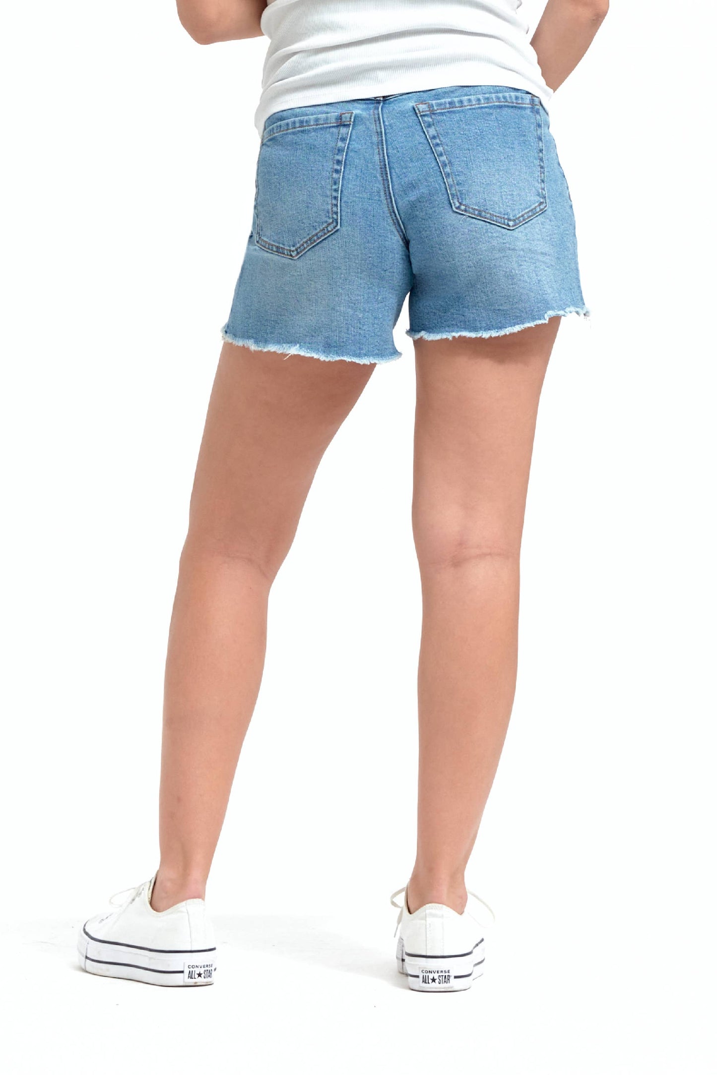 5" Maternity Dad Jean Shorts