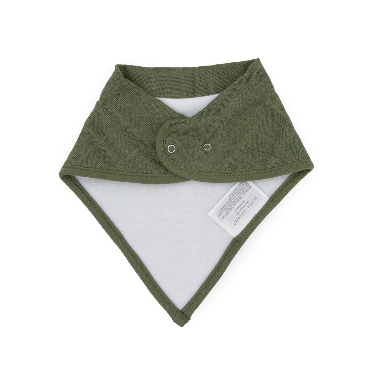 Muslin/Fleece Bib 4 Pack