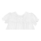 Eyelet Lace Christening Gown