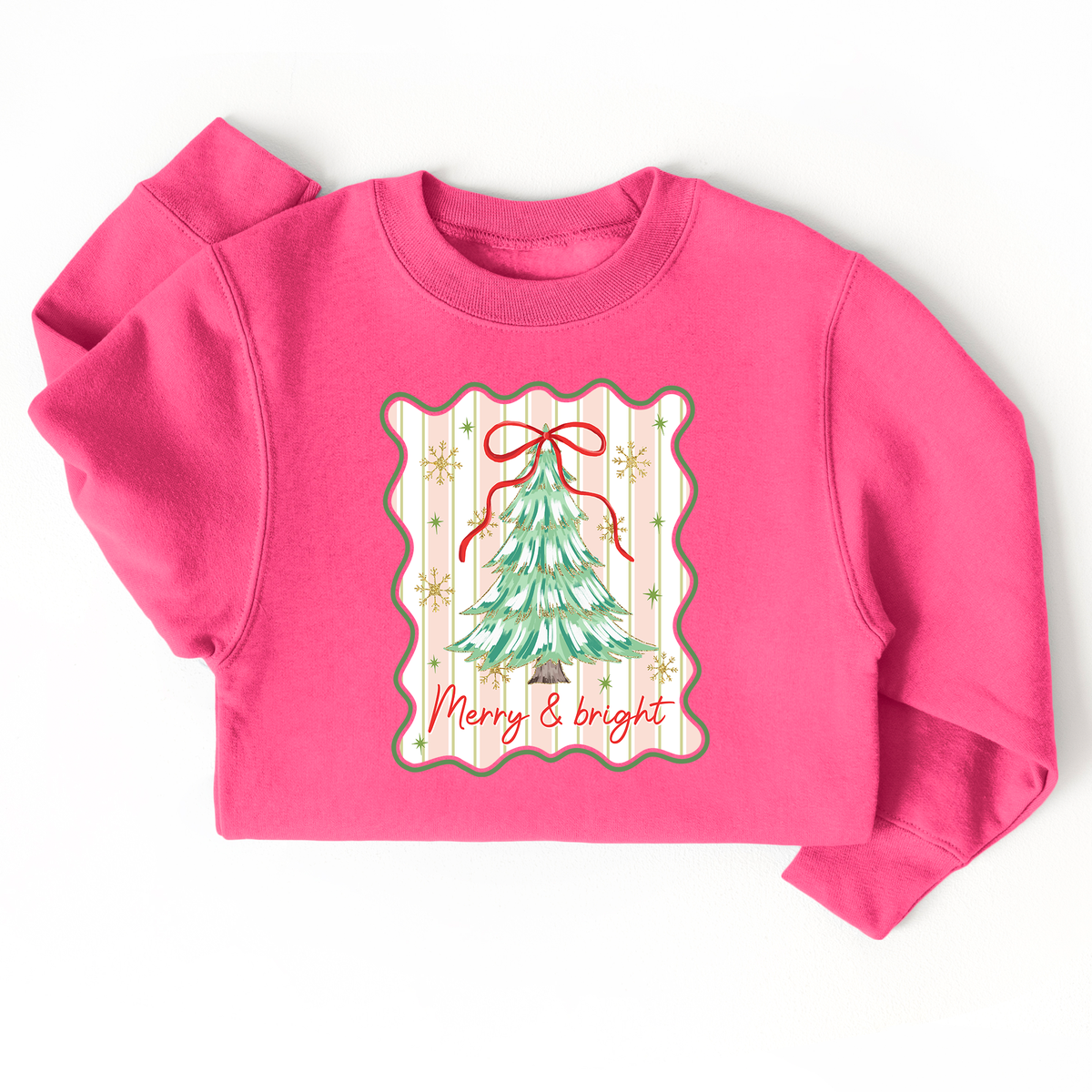 Merry & Bright Christmas Sweatshirt