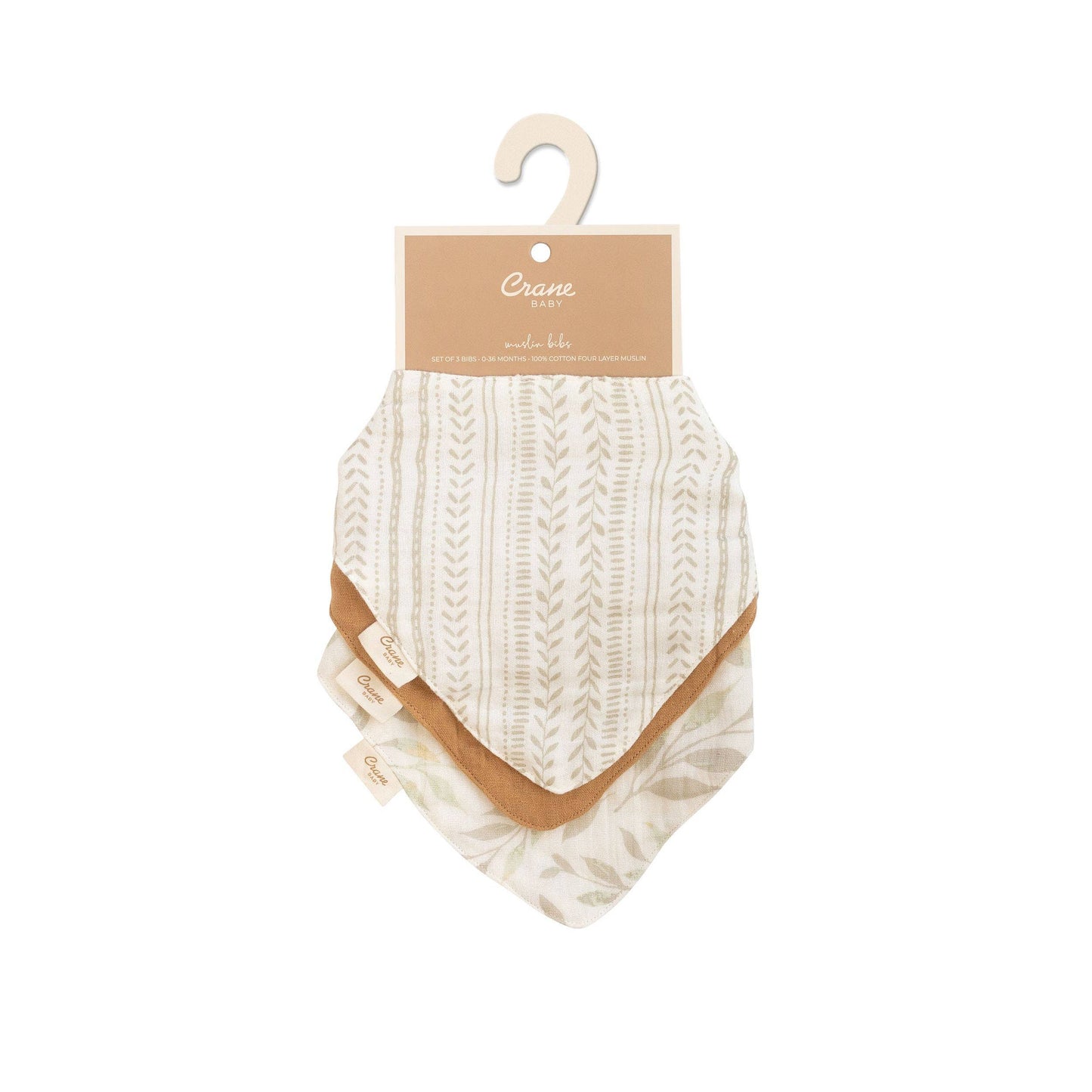 Muslin Bib Set - Willow