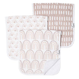 3 Pack Premium Burp Cloths - Bliss