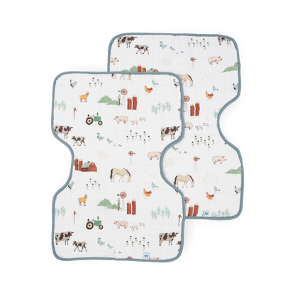 Muslin Burp Cloth 2 Pack