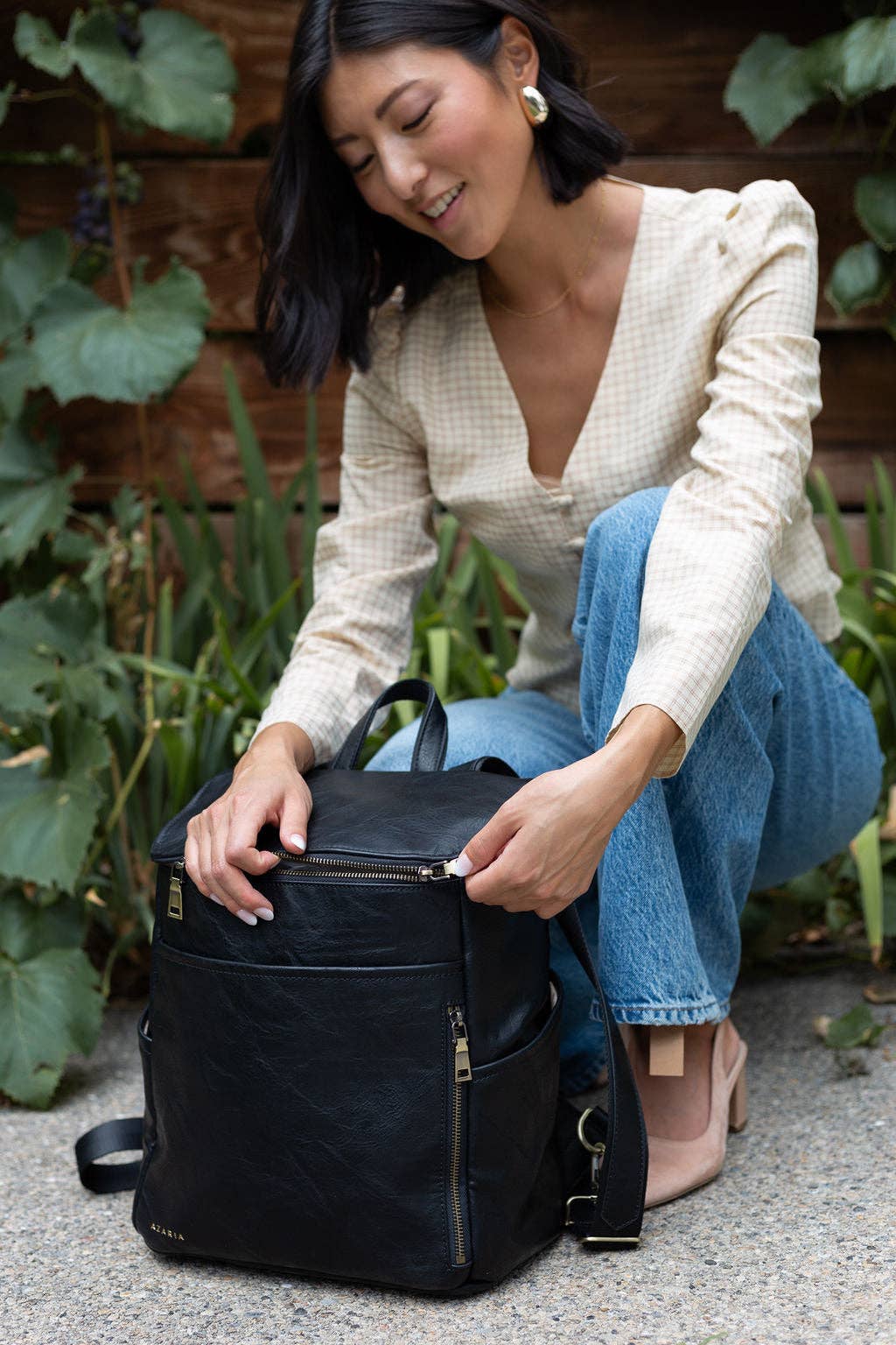 La Mère Vegan Leather Backpack Original