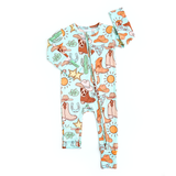 Luke Western Zip Bamboo PJ