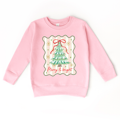 Merry & Bright Christmas Sweatshirt