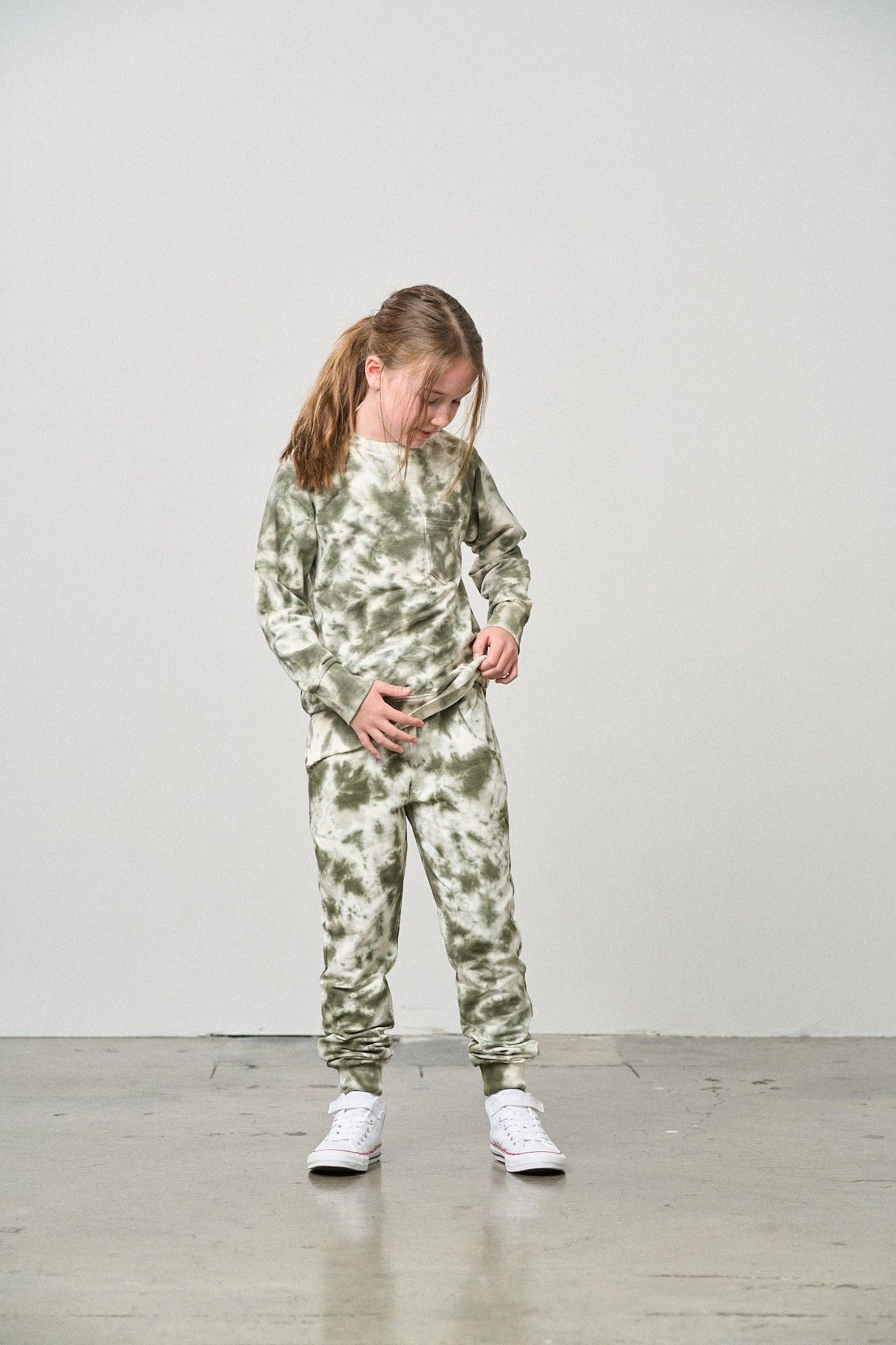 Marble Pullover - Hunter