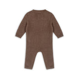 Chunky Knit Jumpsuit - Cocoa